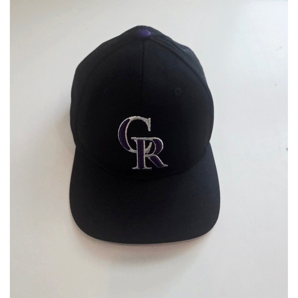Colorado Rockies Black Baseball Cap For Kids